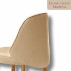 Conjunto Com 2 Cadeiras Em Madeira Ester Turim/ Imbuia Natural