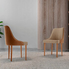 Conjunto Com 2 Cadeiras Esmeralda Em Madeira Maciça Para Sala