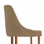 Conjunto Com 2 Cadeiras Esmeralda Em Madeira Maciça Para Sala