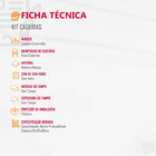 Conjunto Com 2 Cadeiras Esmeralda Mobillare