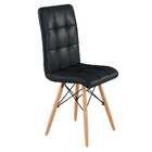 Conjunto Com 2 Cadeiras Fion Eiffel Preto