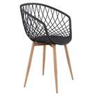 Conjunto Com 2 Cadeiras Galáxia Preto