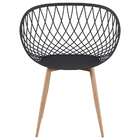 Conjunto Com 2 Cadeiras Galáxia Preto