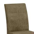 Conjunto Com 2 Cadeiras Grecia Suede Animalle Imbuia E Chocol