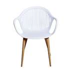 Conjunto Com 2 Cadeiras Hilary Branco