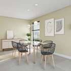 Conjunto Com 2 Cadeiras Infinito Preto