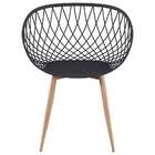 Conjunto Com 2 Cadeiras Infinito Preto