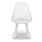 Conjunto Com 2 Cadeiras Kaila Garden Branco
