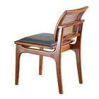 Conjunto Com 2 Cadeiras Lavanda Grafite E Imbuia Natural