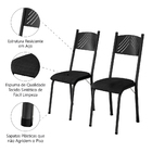 Conjunto Com 2 Cadeiras Liz Artefamol