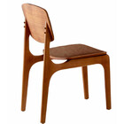 Conjunto Com 2 Cadeiras Malta Em Madeira Maciça Para Sala De