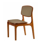 Conjunto Com 2 Cadeiras Malta Em Madeira Maciça Para Sala De