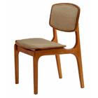 Conjunto Com 2 Cadeiras Malta Em Madeira Maciça Para Sala De