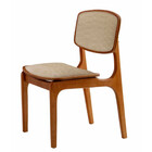 Conjunto Com 2 Cadeiras Malta Em Madeira Maciça Para Sala De