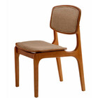 Conjunto Com 2 Cadeiras Malta Em Madeira Maciça Para Sala De