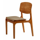 Conjunto Com 2 Cadeiras Malta Gold Em Madeira Maciça Para Sal