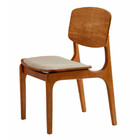 Conjunto Com 2 Cadeiras Malta Gold Em Madeira Maciça Para Sal