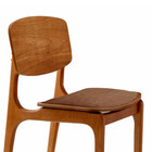 Conjunto Com 2 Cadeiras Malta Gold Em Madeira Maciça Para Sal