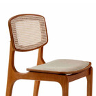 Conjunto Com 2 Cadeiras Malta Premium Em Madeira Maciça Para