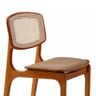 Conjunto Com 2 Cadeiras Malta Premium Em Madeira Maciça Para