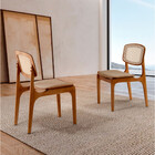 Conjunto Com 2 Cadeiras Malta Premium Em Madeira Maciça Para