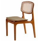 Conjunto Com 2 Cadeiras Malta Premium Em Madeira Maciça Para