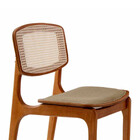 Conjunto Com 2 Cadeiras Malta Premium Em Madeira Maciça Para