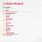 Conjunto Com 2 Cadeiras Malta Premium Em Madeira Maciça Para