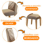 Conjunto Com 2 Cadeiras Melissa Rufato