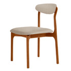 Conjunto Com 2 Cadeiras Noronha Em Madeira Maciça Para Sala D