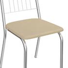 Conjunto Com 2 Cadeiras Noruega Marrom Claro