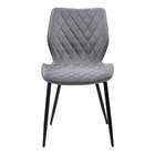 Conjunto Com 2 Cadeiras Palmer Cinza