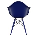 Conjunto Com 2 Cadeiras Para Sala De Jantar Arm Dsw Azul Bic