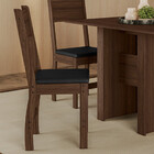 Conjunto Com 2 Cadeiras Para Sala De Jantar Milano Amendoa Pr