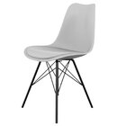 Conjunto Com 2 Cadeiras Para Sala De Jantar Saarinen Tower Br