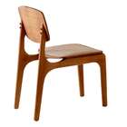 Conjunto Com 2 Cadeiras Prada Gold Linho Bege E Imbuia Natural