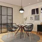 Conjunto Com 2 Cadeiras Quimera Preto