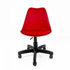 Conjunto Com 2 Cadeiras Saarinen Office Vermelha Empório  Bas