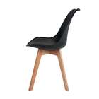 Conjunto Com 2 Cadeiras Saarinen Wood Preto