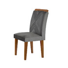 Conjunto Com 2 Cadeiras Sarah Em Mdf Rufato