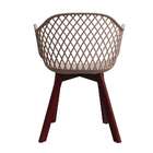 Conjunto Com 2 Cadeiras Siberian Tulipa Fendi