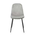 Conjunto Com 2 Cadeiras Sindy Cinza