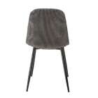 Conjunto Com 2 Cadeiras Sindy Cinza