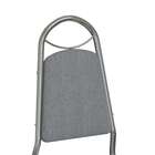 Conjunto Com 2 Cadeiras Sydney Cinza E Cromado