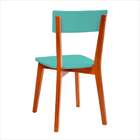 Conjunto Com 2 Cadeiras Tóquio Mel E Turquesa