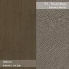 Conjunto Com 2 Cadeiras Venus Suede Animale Bege E Imbuia Cle