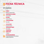 Conjunto Com 2 Cadeiras Viena Em Madeira Maciça Para Sala De