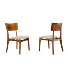 Conjunto Com 2 Cadeiras Viena Gold Em Madeira Maciça Para Sal