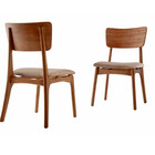 Conjunto Com 2 Cadeiras Viena Gold Em Madeira Maciça Para Sal