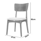 Conjunto Com 2 Cadeiras Viena Gold Em Madeira Maciça Para Sal